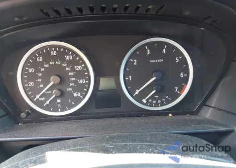 2005 BMW 525I z USA, uszkodzony, nr VIN WBANA53595B856588